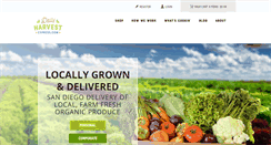 Desktop Screenshot of dailyharvestmarket.com