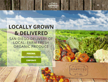 Tablet Screenshot of dailyharvestmarket.com